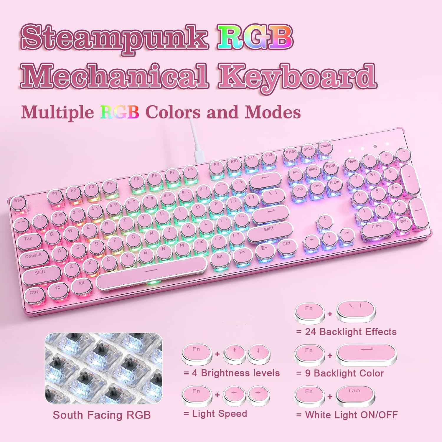 Thumbnail 6 de YUNZII Mechanical Keyboard, Full-Size