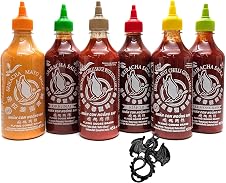 Sriracha 6 lots de sauce piment chaud ⚡