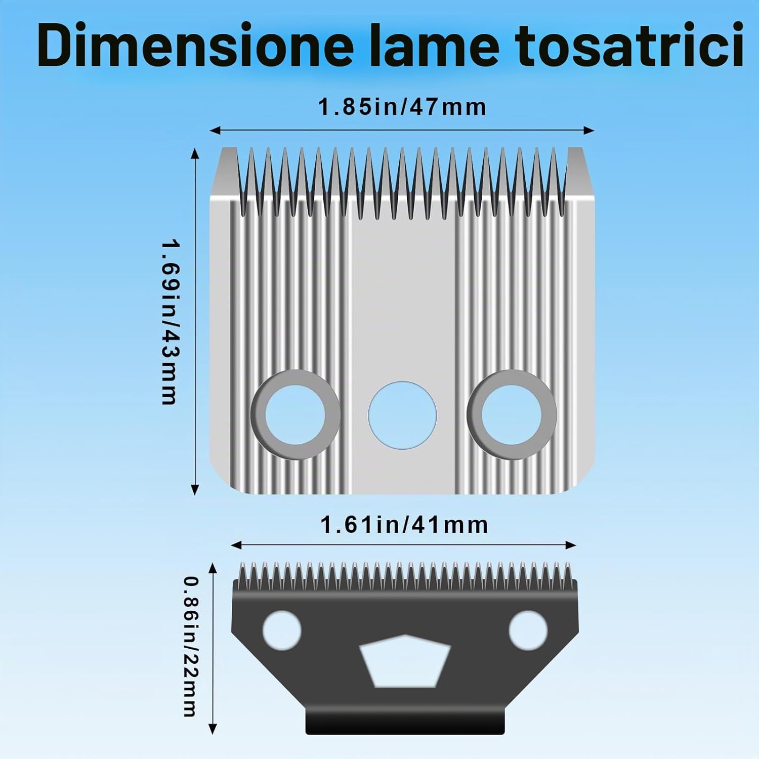 Thumbnail 4 de AUDOC Star Blade lama 0,7-3 mm per tagliaerba