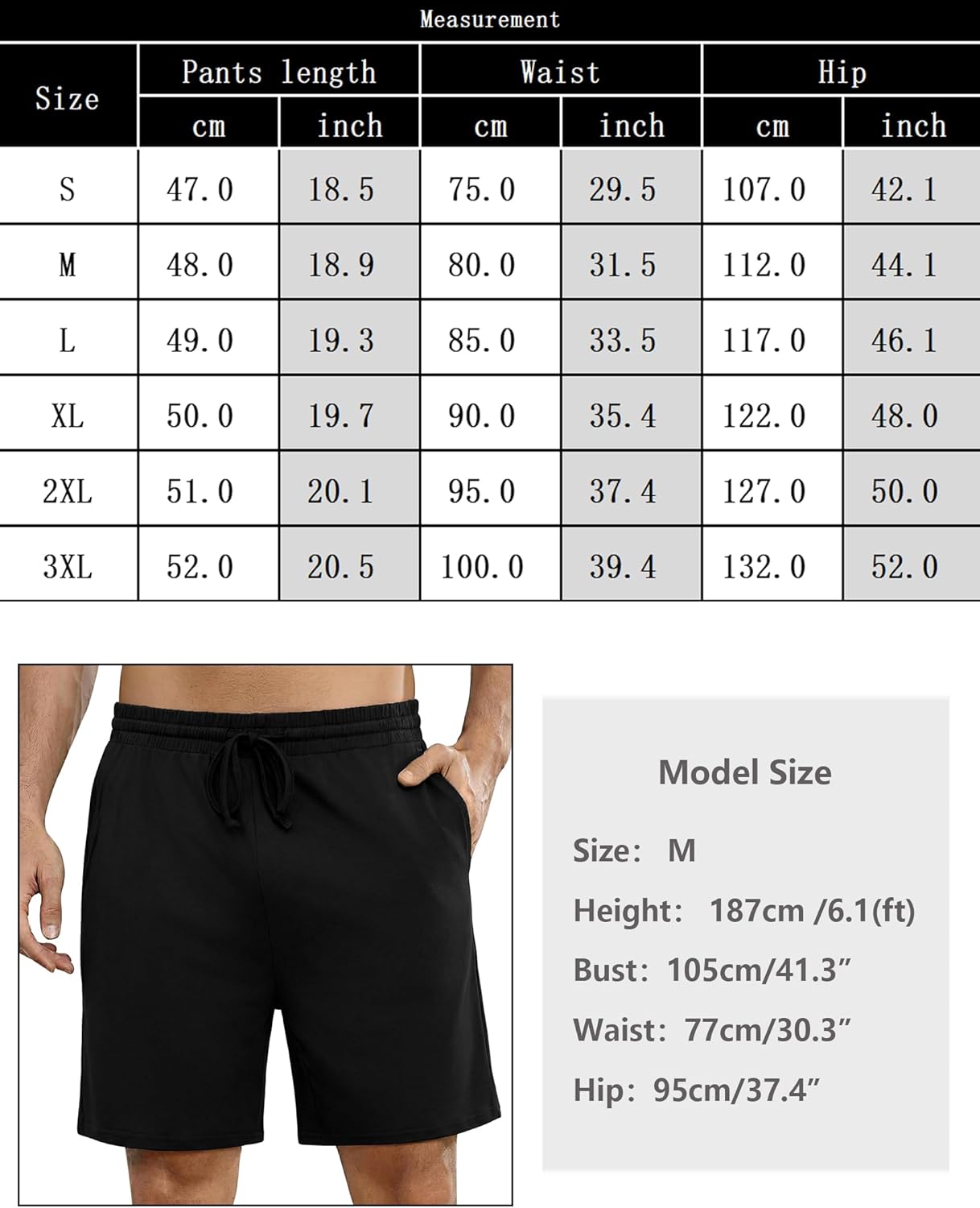 Thumbnail 5 de Bresdk short de pyjama court homme en coton 95% + élasthanne 5%