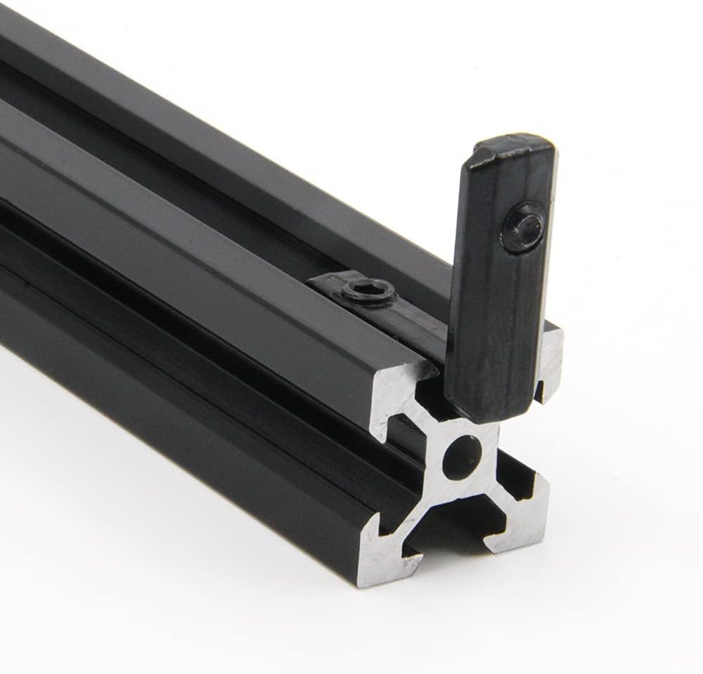Detalle 2 de Zeberoxyz 10 Stück L-förmige Eckwinkel 90° für 3030 Aluminium-Extrusion
