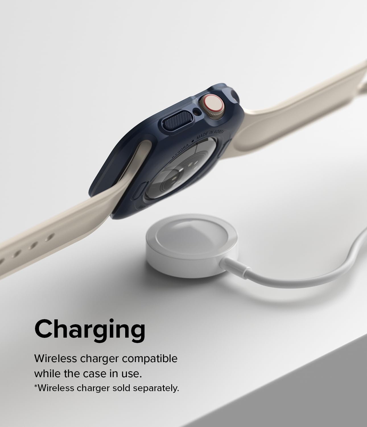 Thumbnail 6 de Ringke Air Sports for Apple Watch Series 9/8/7 (41mm) and SE (40mm) Navy – Slim, Flexible TPU Case