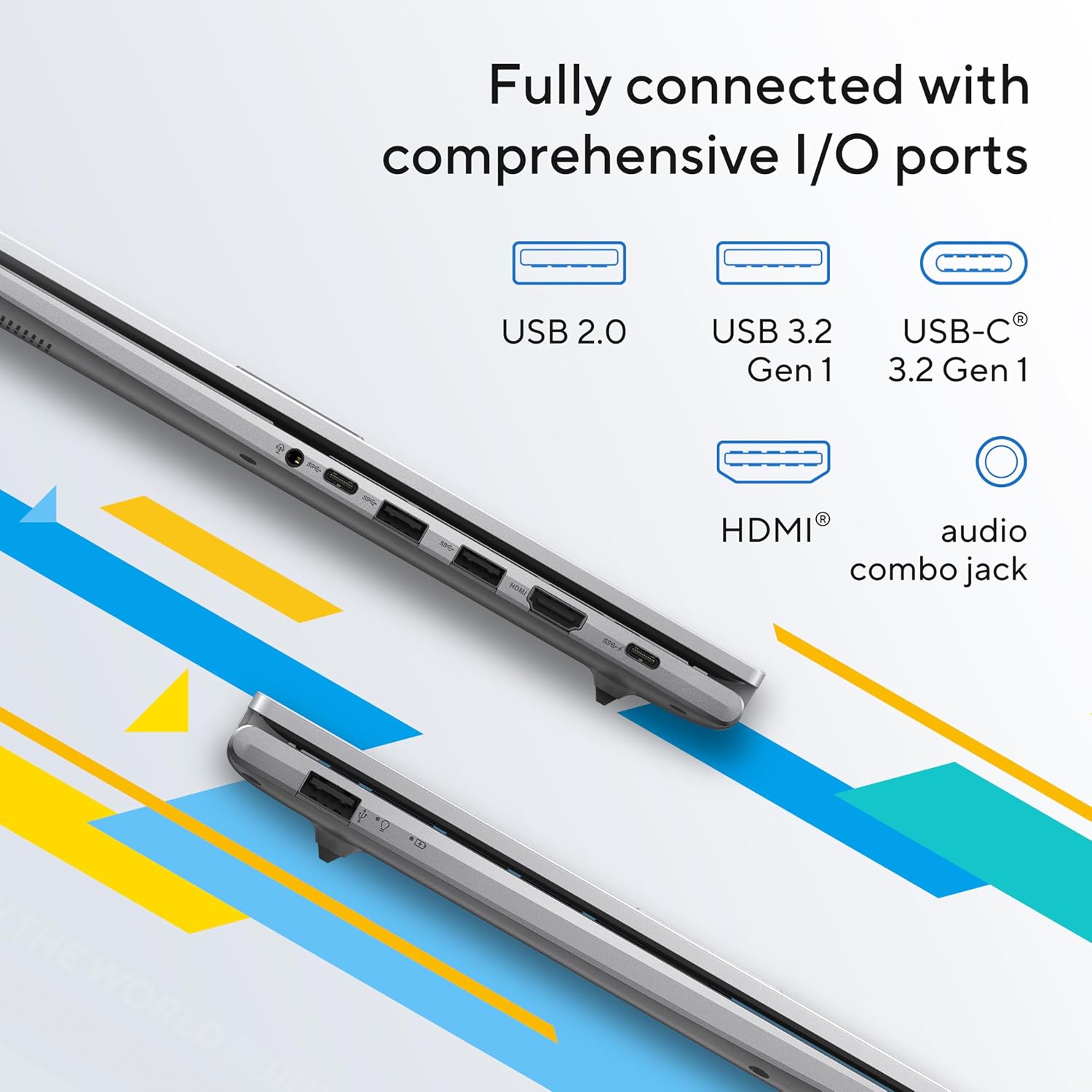 Detalle de ASUS Vivobook 17 X1704VA Laptop — 17.3" FHD, Core i5 120U, 16GB RAM, 512GB SSD