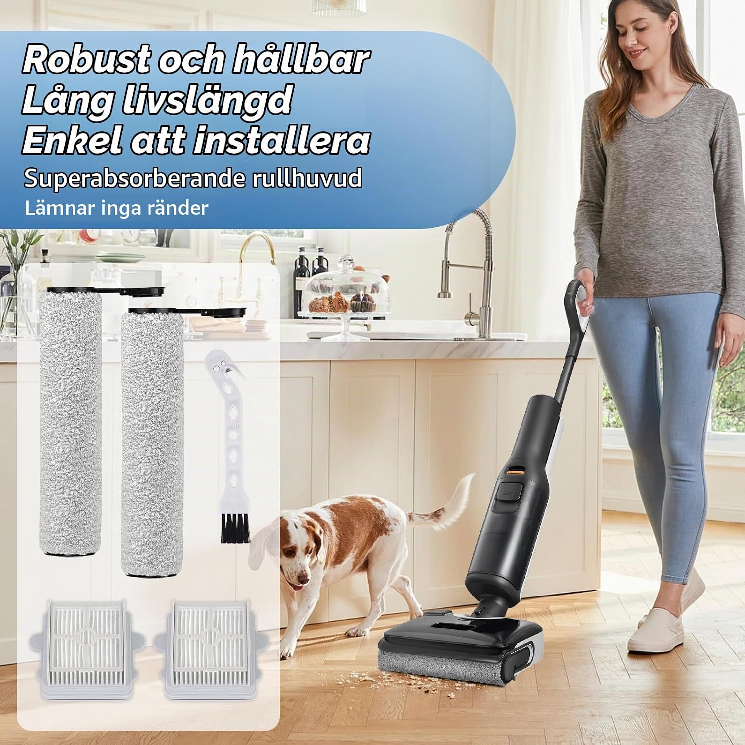 Thumbnail 6 de YUEYEE F25 tillbehörsset för Roborock våt- och torrdammsugare