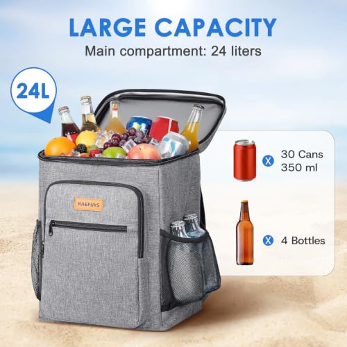Thumbnail 1 de KAEFUYS 24L Insulated Soft-Sided Cooler Backpack