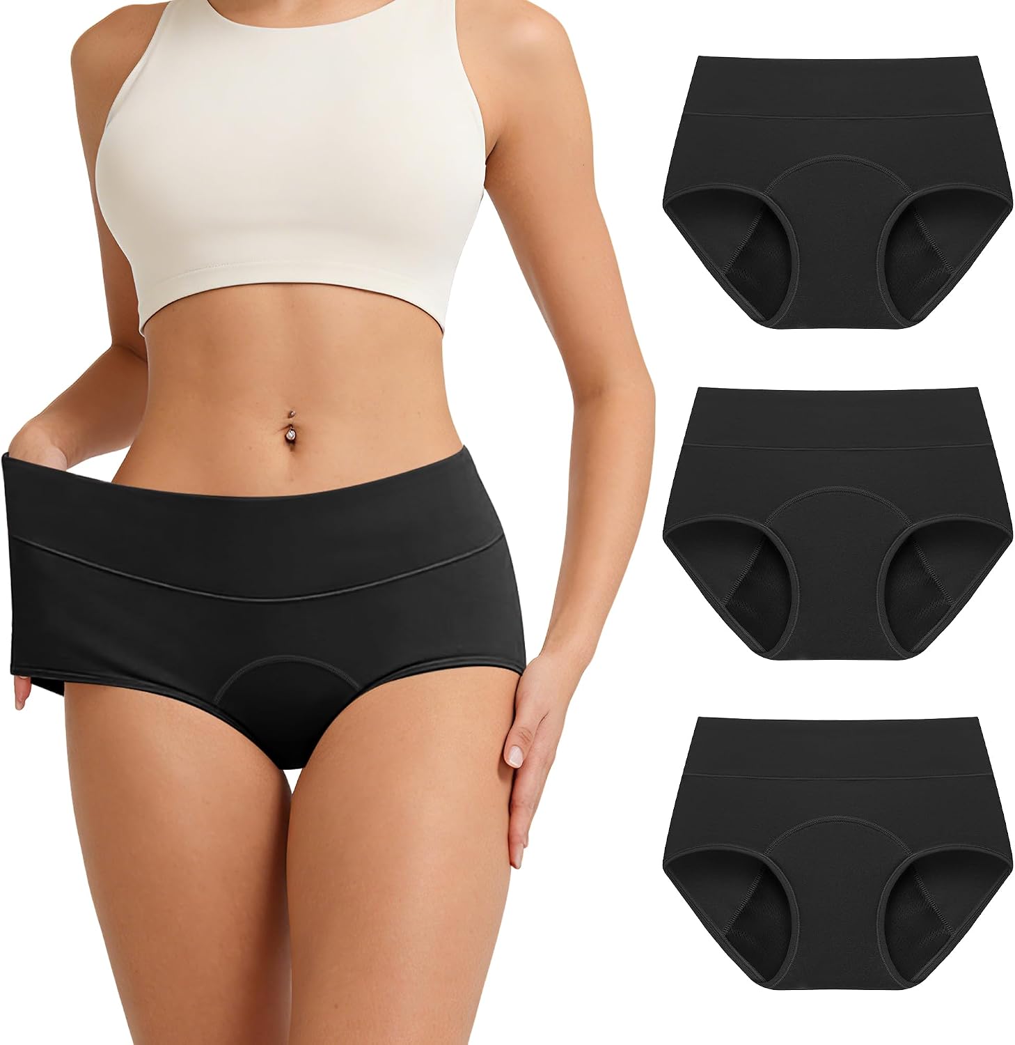 Detalle 1 de RFOGJV period pants for women, leakproof