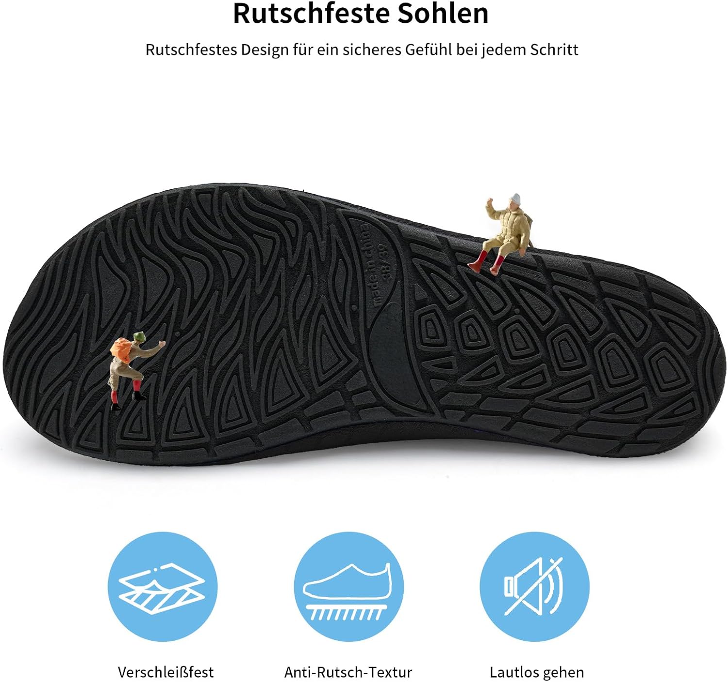 Detalle de WateLves Beach Swim Aqua Socks: Water Shoes for Beach, Pool and Water Activities
