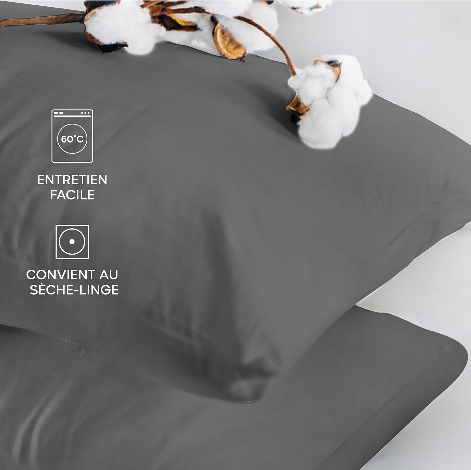Thumbnail 5 de Twinzen Taie Oreiller 50x70 150 GSM