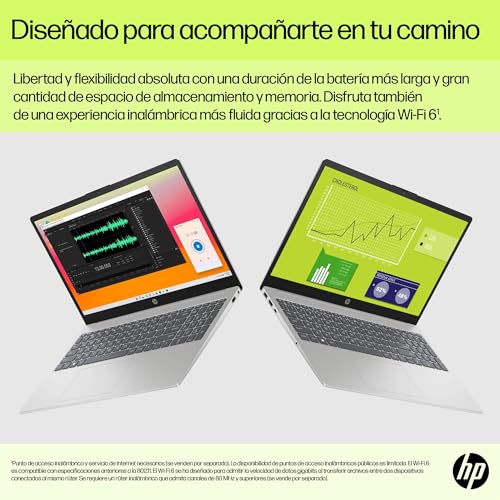 Detalle de HP 15-fc0241ns: portátil 15,6" con Ryzen 5, 16 GB RAM y 1 TB SSD