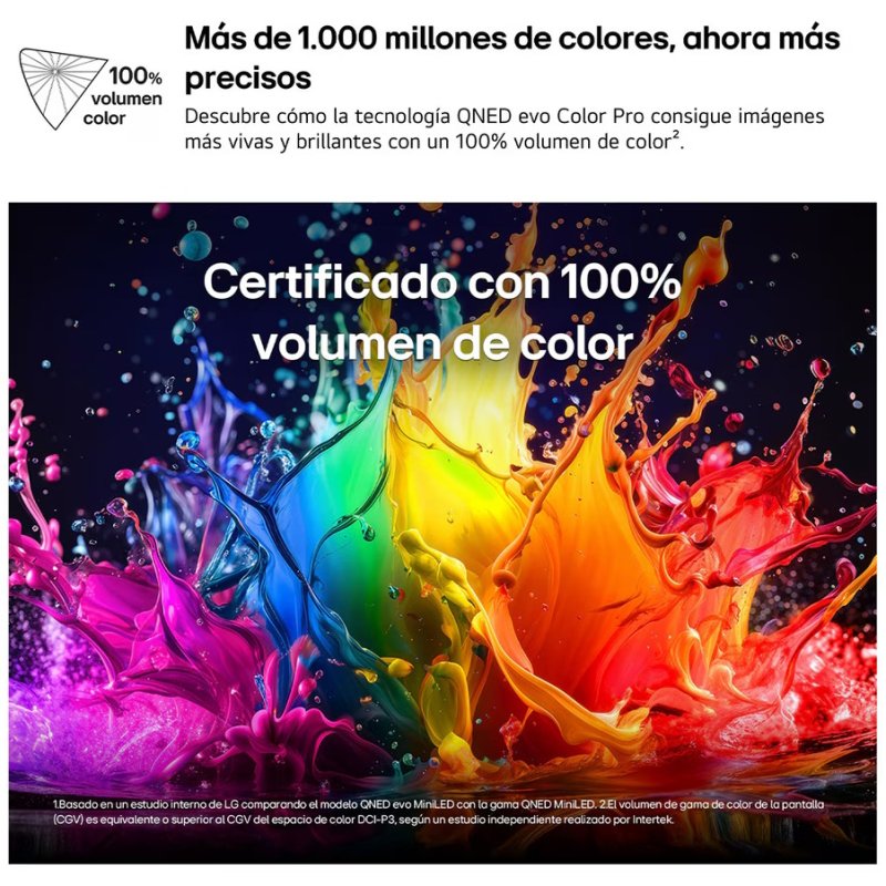 Detalle de LG QNED8EB3B 55QNED8EB3B (55'') MiniLED 4K con WebOS y AI Sound Pro