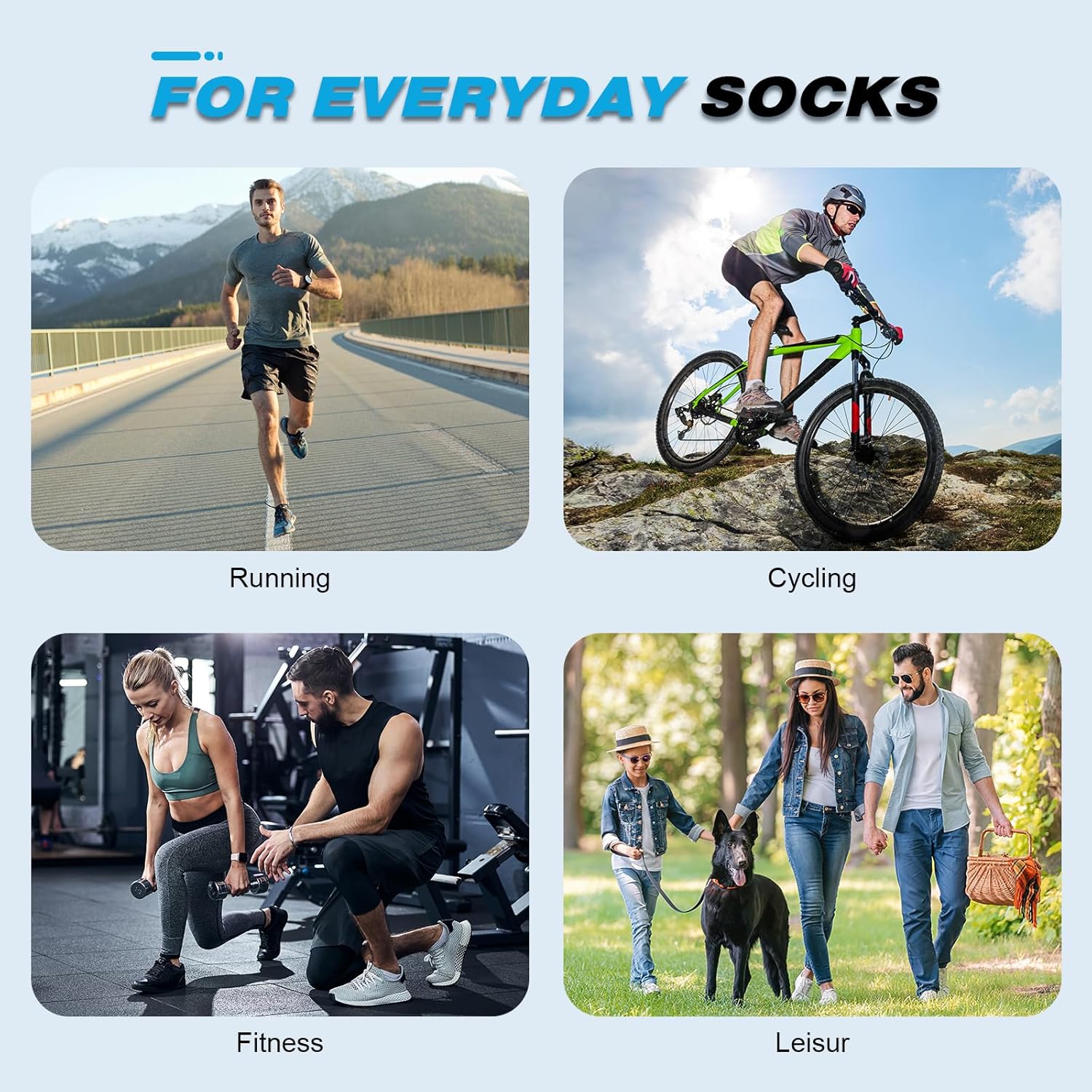 Thumbnail 6 de Cirorld Cushioned Running Socks 6 Pairs