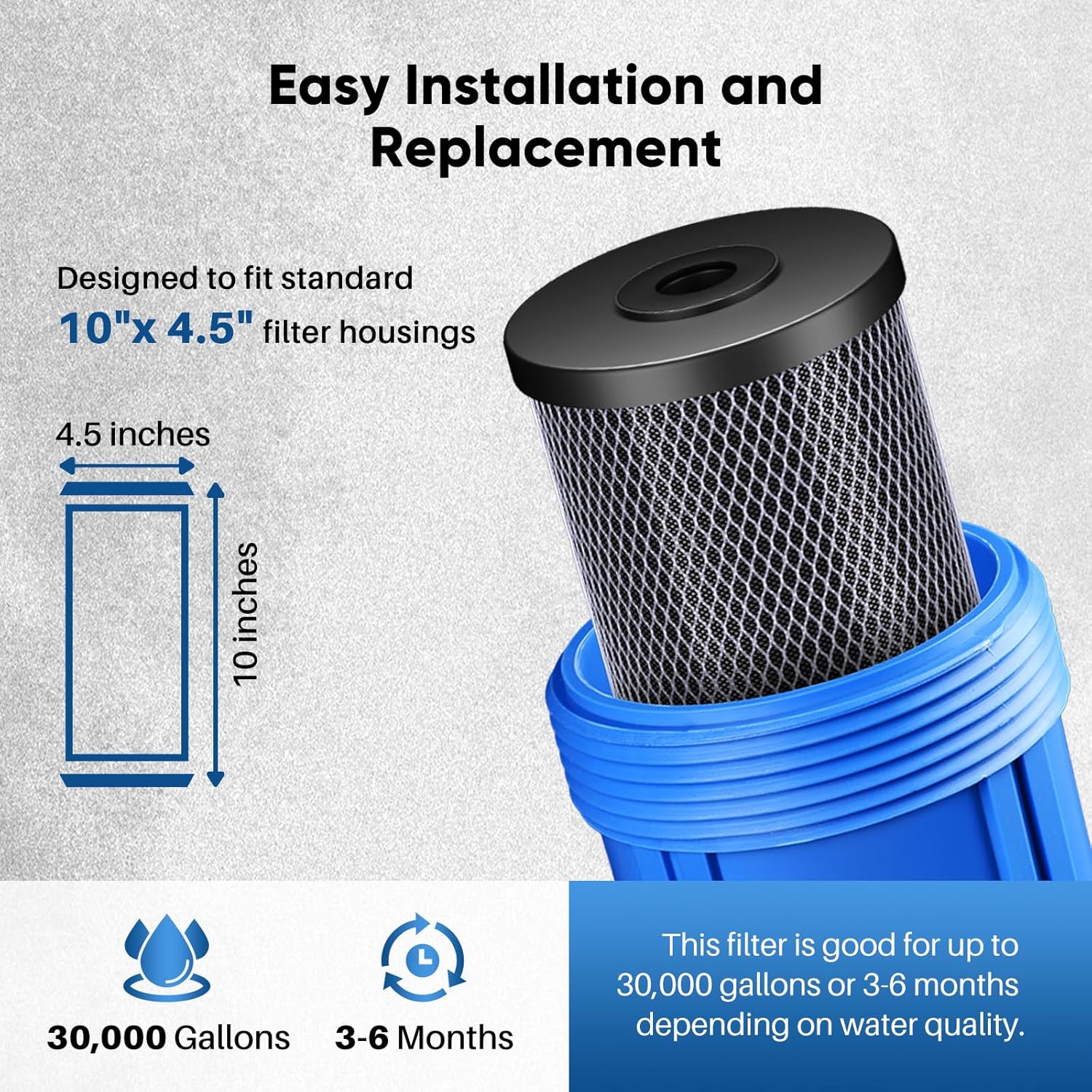 Thumbnail 6 de PUREPLUS 5-Micron Water Filter Cartridge ⚙