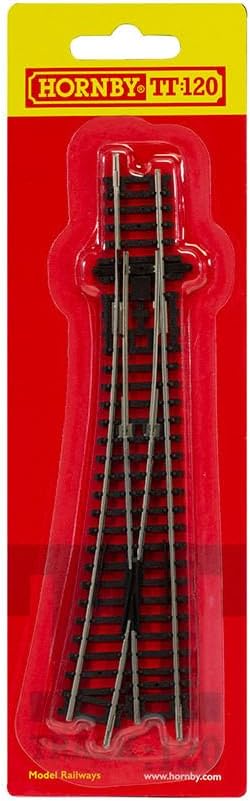 Detalle 2 de Hornby TT:120 TT8009 rechterwissel, code 80, 166 x 640 mm