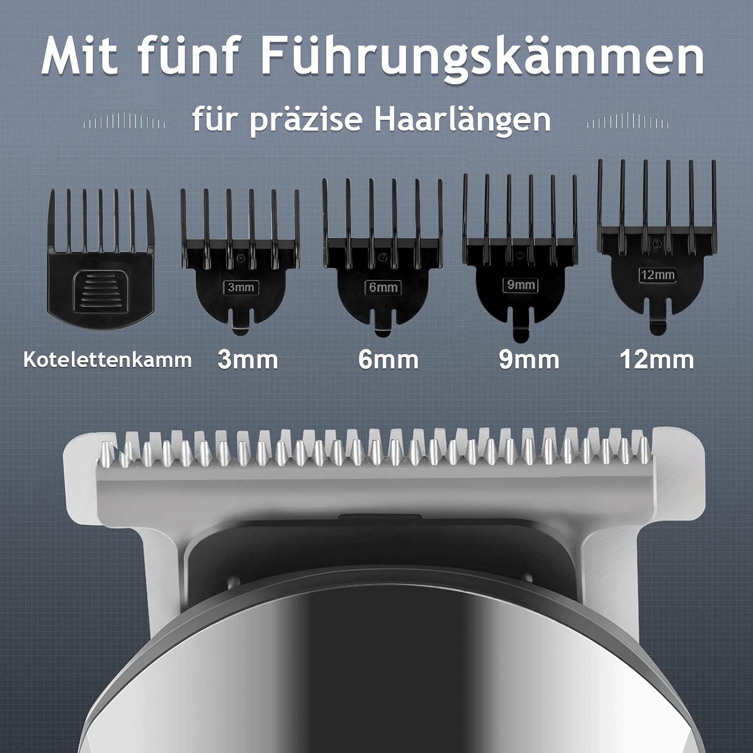 Thumbnail 6 de Ufree Barttrimmer Herren All-in-1 90 Min. ⌔