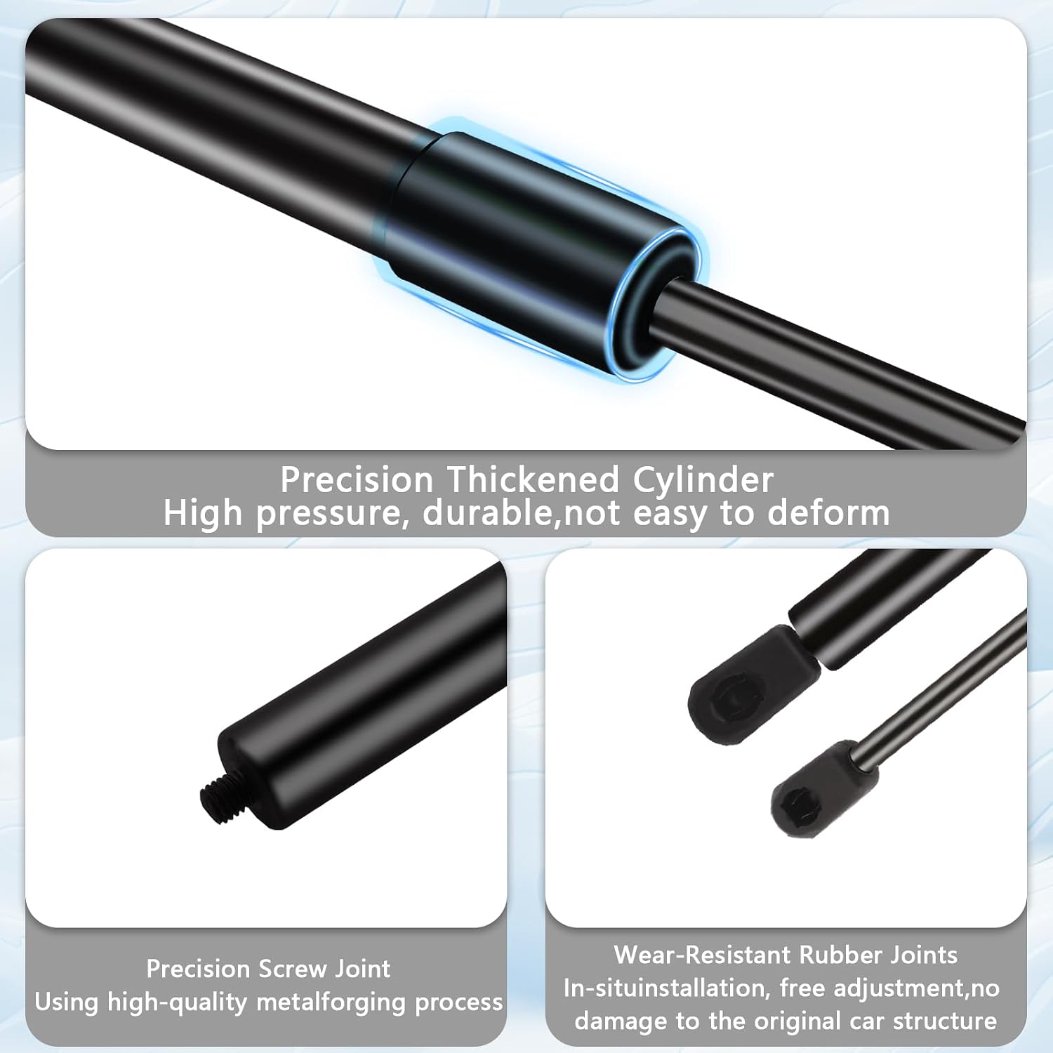 Detalle de Koaudb Rear Tailgate Gas Struts for Ford Focus MK1 (1998–2004) – 2 Pack