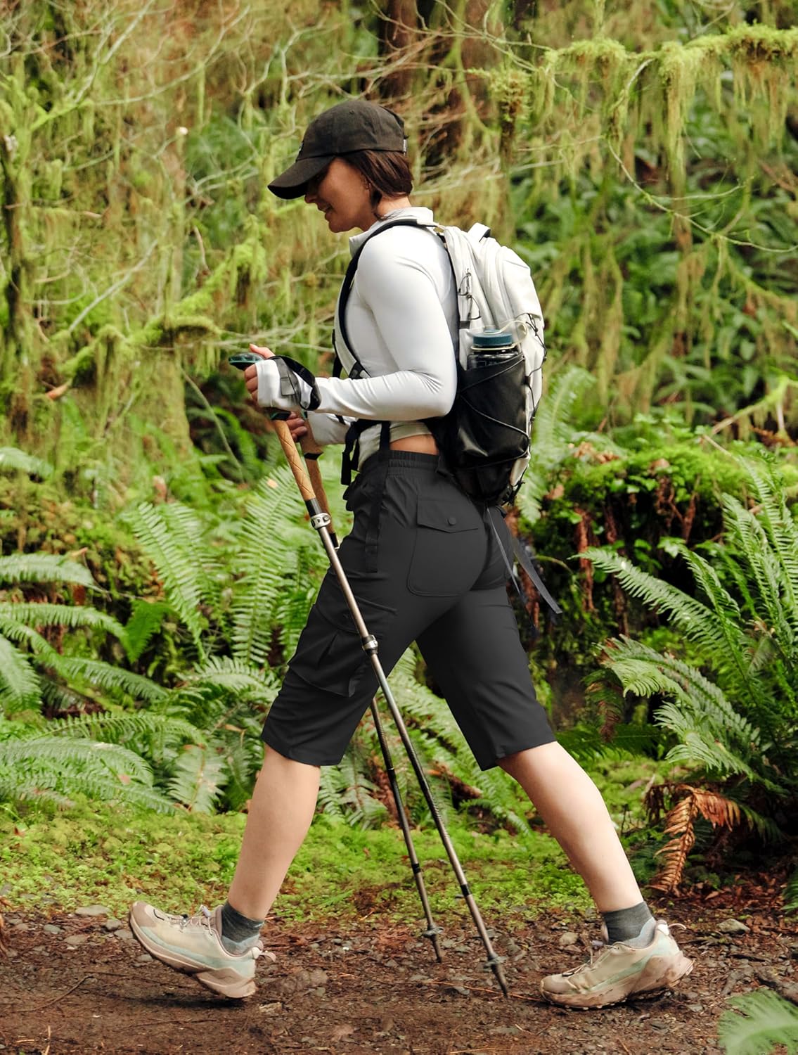 Thumbnail 2 de Viodia 15" Long Hiking Cargo Bermuda Shorts for Women