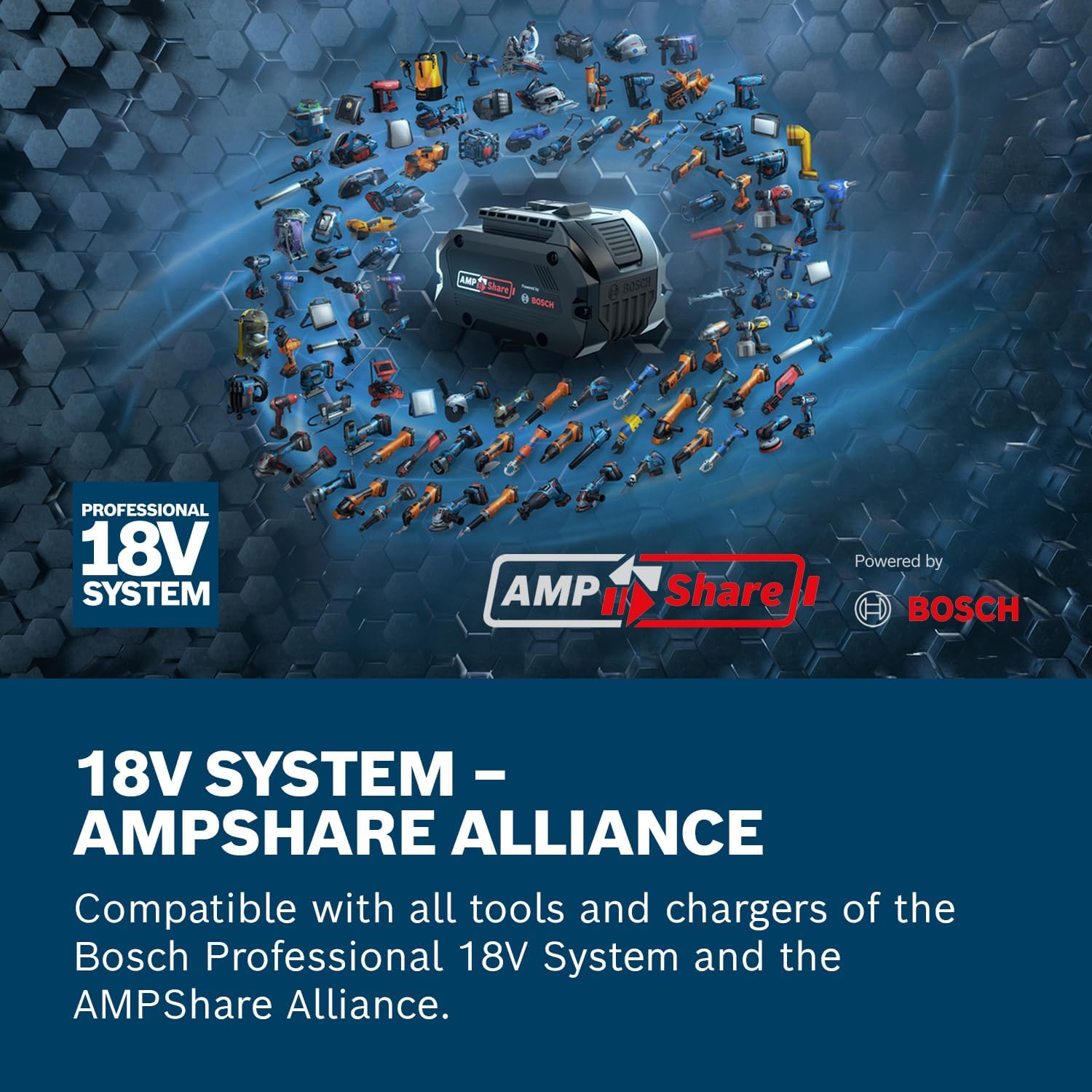 Thumbnail 1 de Bosch Professional 18V System GBA 18V 5.0Ah rechargeable battery