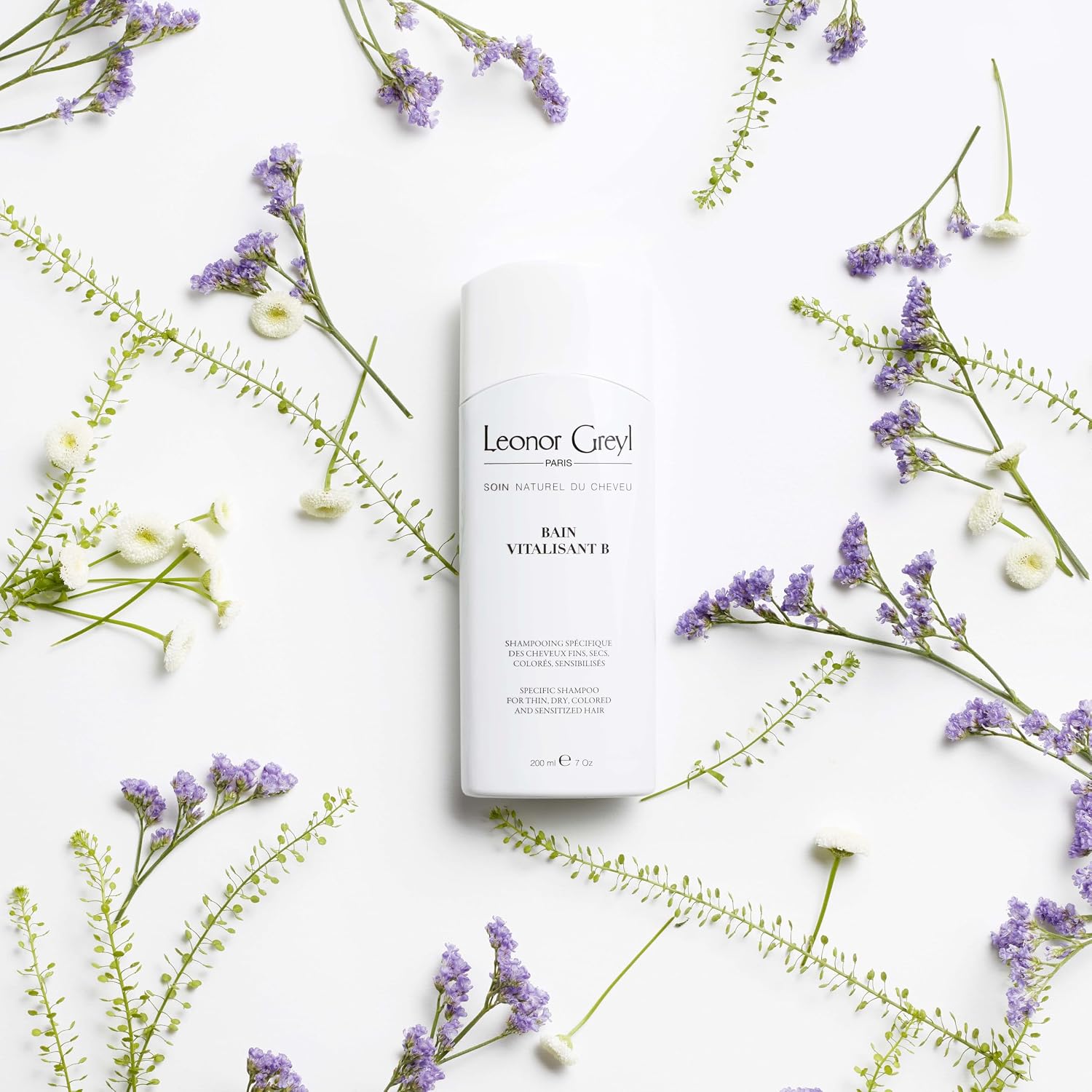 Detalle 2 de Leonor Greyl Bain Vitalisant B – Specific Shampoo for Fine, Dry, Colour-Treated Hair