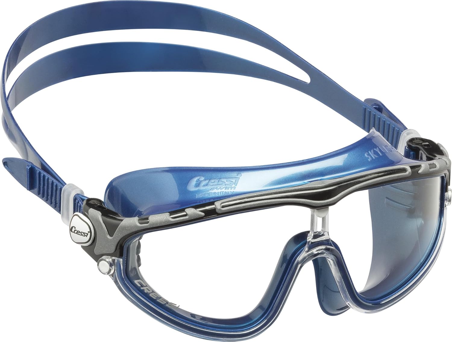 Detalle de Cressi Skylight: Occhialini premium per nuoto, piscina, triathlon e sport acquatici