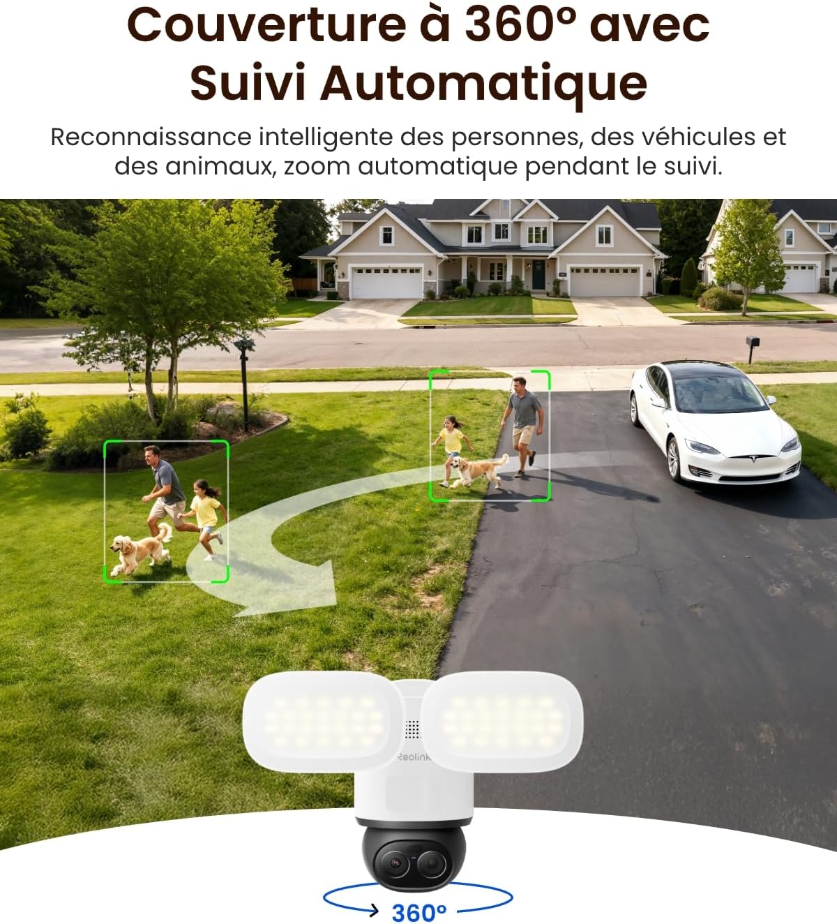 Thumbnail 2 de Reolink TrackFlex Floodlight 4K PTZ 360°