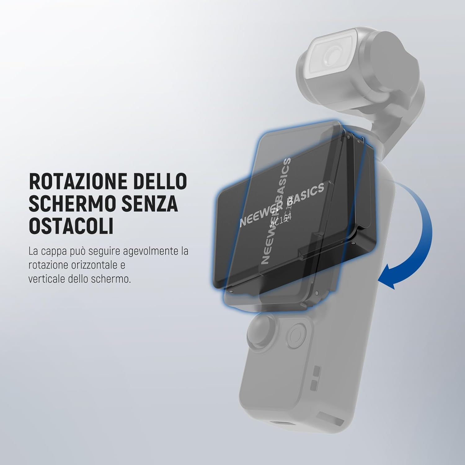 Thumbnail 3 de NEEWER AC154 parasole antiriflesso pieghevole a 3 lati per DJI Osmo Pocket 3