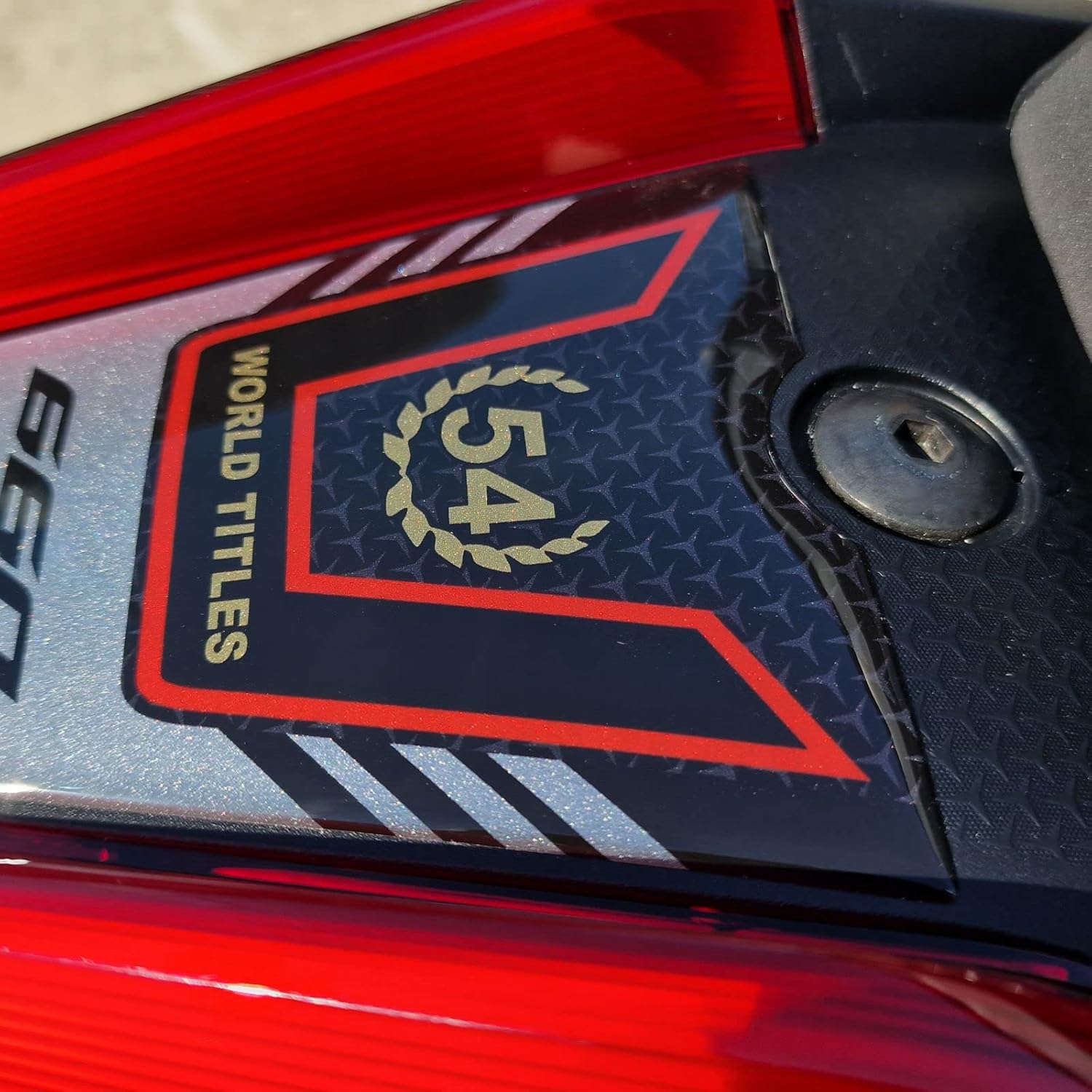 Detalle 2 de Resin Bike Tuareg 660 3D Stickers
