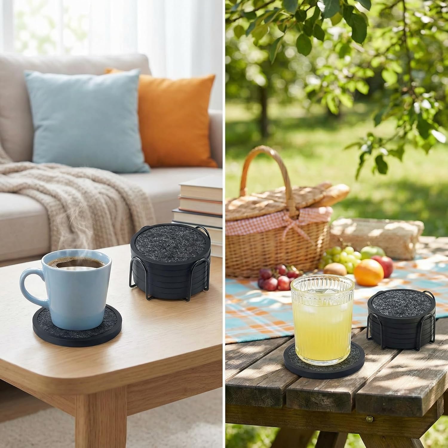 Thumbnail 6 de Nexvoro absorbent coasters 6 pack