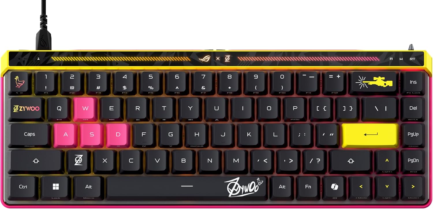 Detalle de ASUS ROG Falchion Ace 65% TKL Keyboard