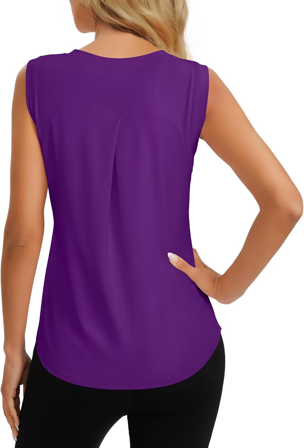 Thumbnail 6 de Dawnrole Top Sportivo Donna Senza Maniche: Gilet Tennis Fitness leggero e traspirante