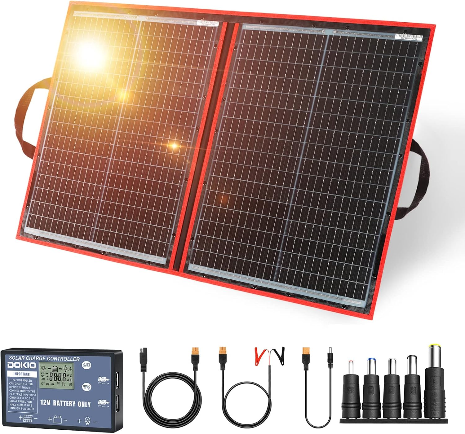 DOKIO 100W Foldable Solar Panel