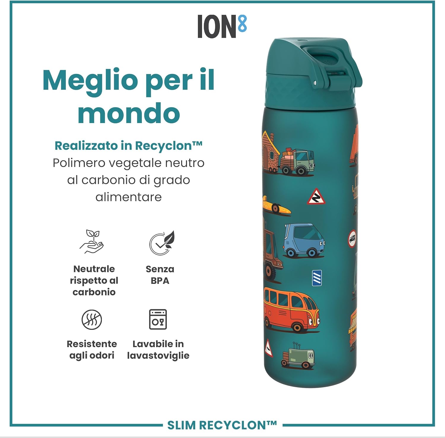 Thumbnail 4 de ion8 Borraccia a prova di perdite 500ml 🥤