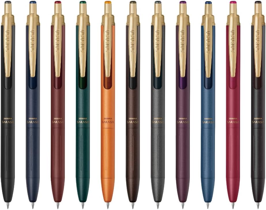 Detalle de ゼブラ P-JJ57-11CN-AZ サラサグランド ジェルボールペン 0.5mm 11色セット