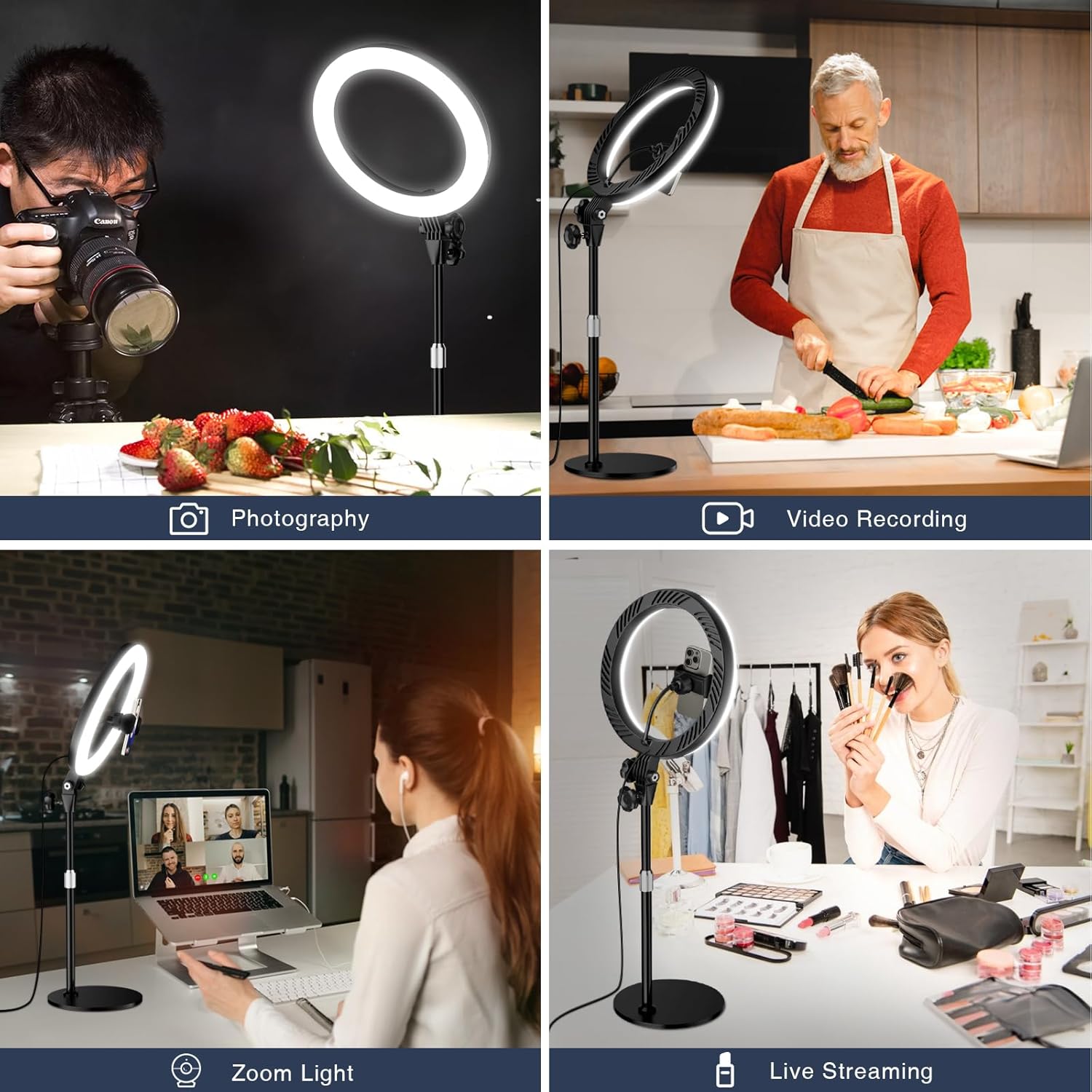 Detalle 2 de 10.5" Ring Light for Desktop