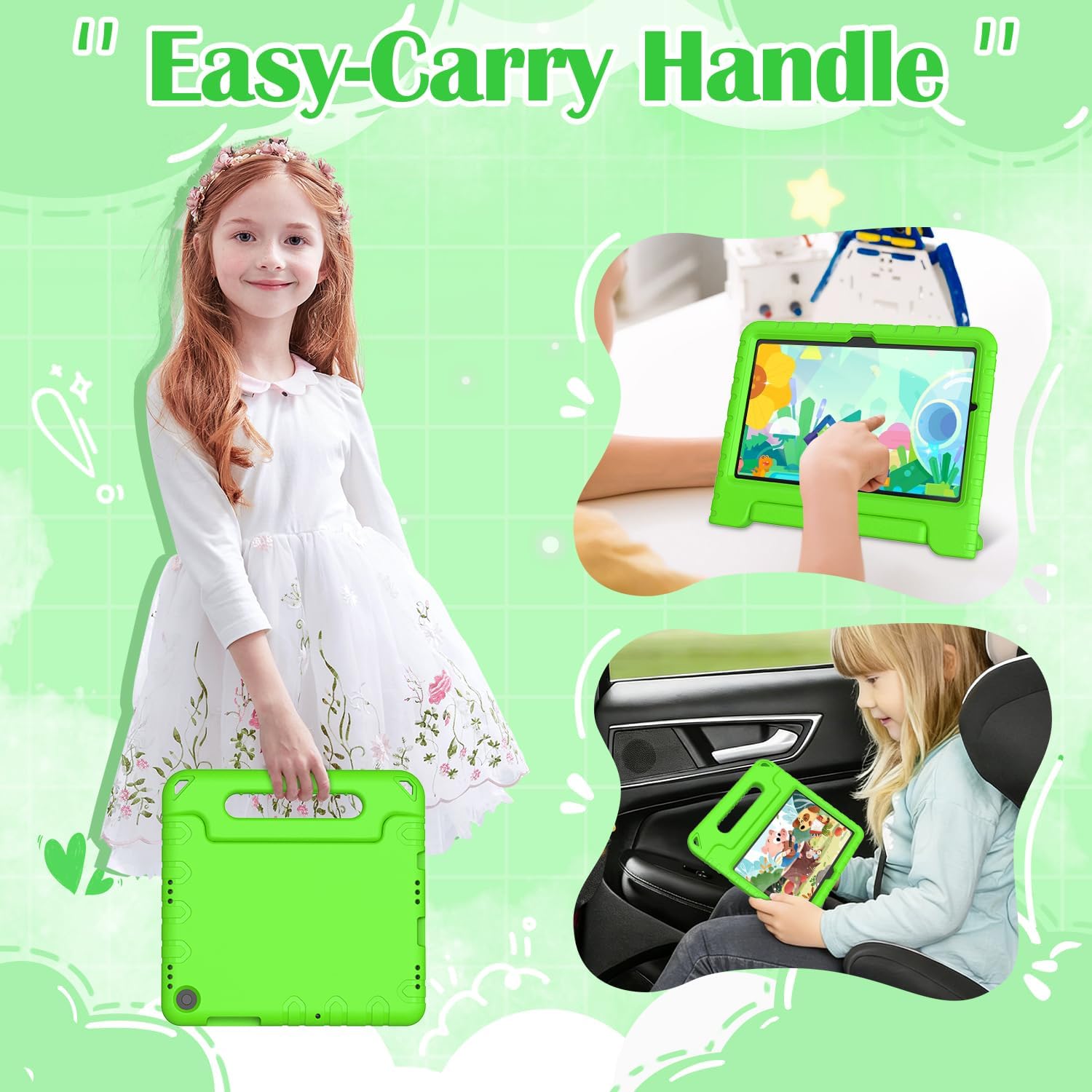 Detalle de SINSO Case for Samsung Galaxy Tab A11+ Plus 11 Inch 2025 / A9+ Plus 11 Inch 2023