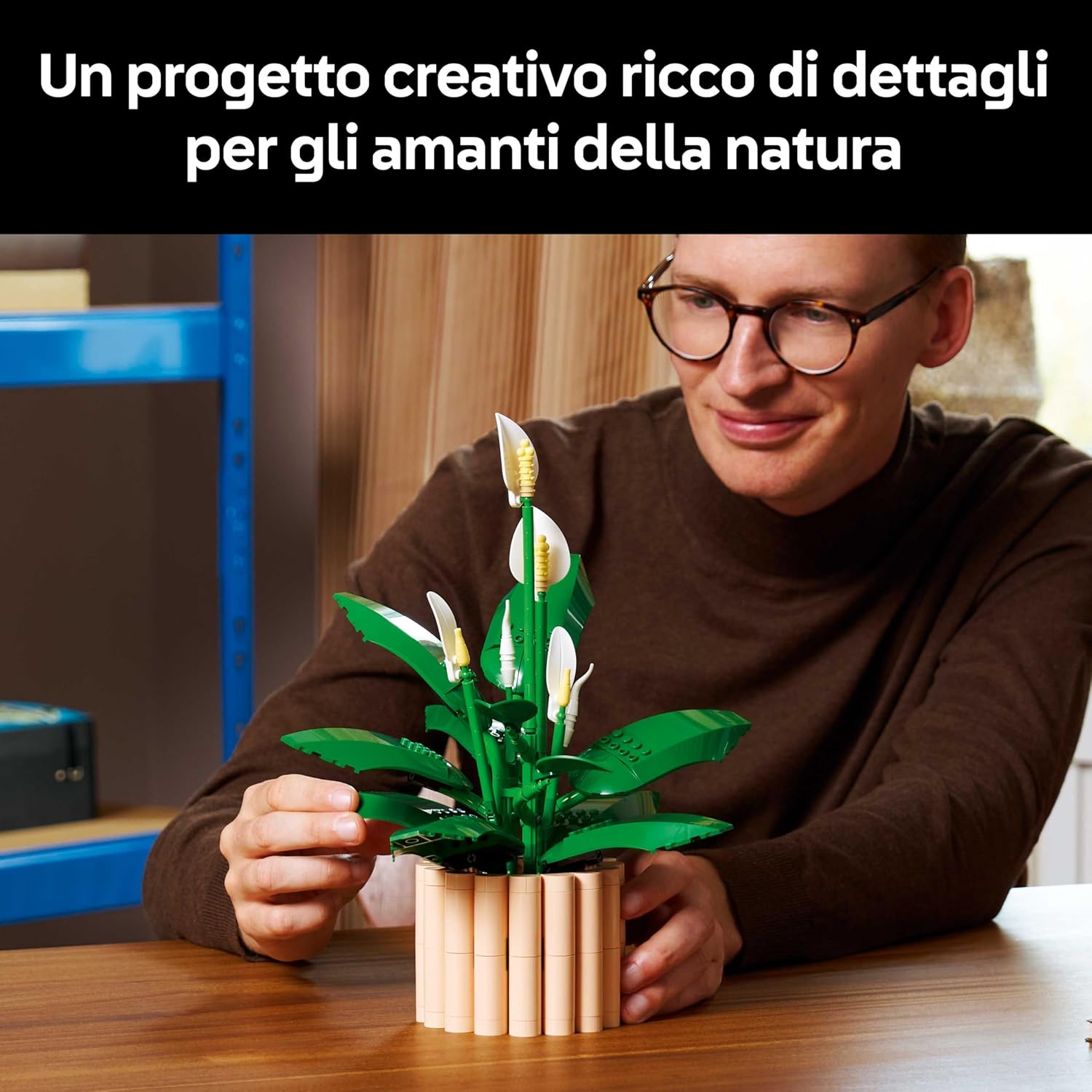 Thumbnail 2 de LEGO Botanicals Spatifillo (11504): decorazione floreale per adulti con vaso intercambiabile