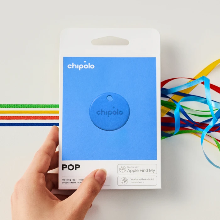Thumbnail 5 de Chipolo POP Blau Bluetooth-Tracker für Schlüssel, Geldbörse & Tasche