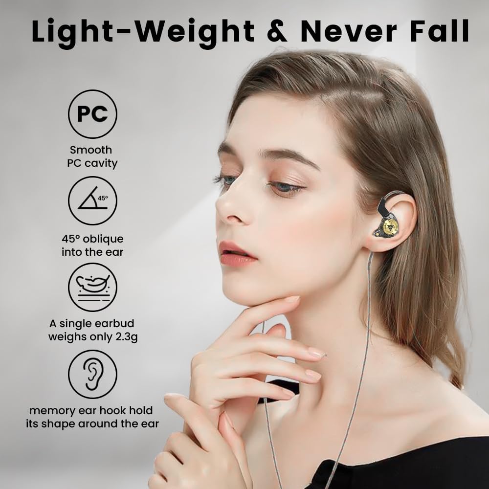 Thumbnail 3 de Yeabomy AK3FILE Wired Gaming Earbuds 10mm