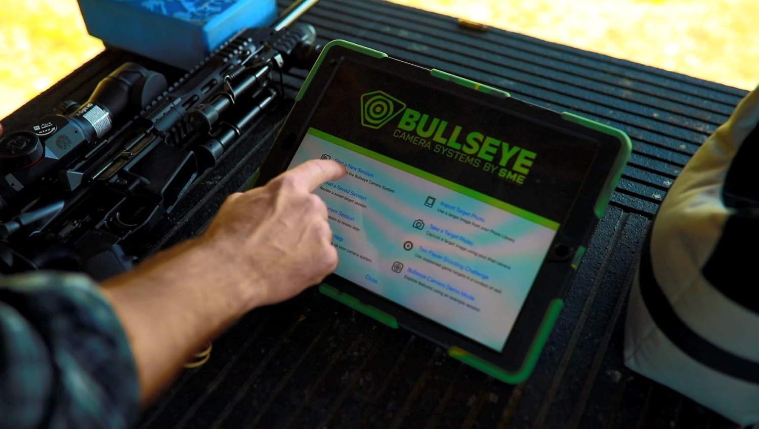 Detalle de Shooting Made Easy Bullseye target camera, 1-mile range