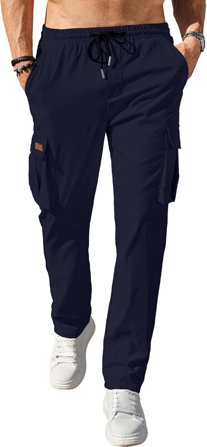 Detalle 2 de Comdecevis Men's Cargo Pants in Polyester