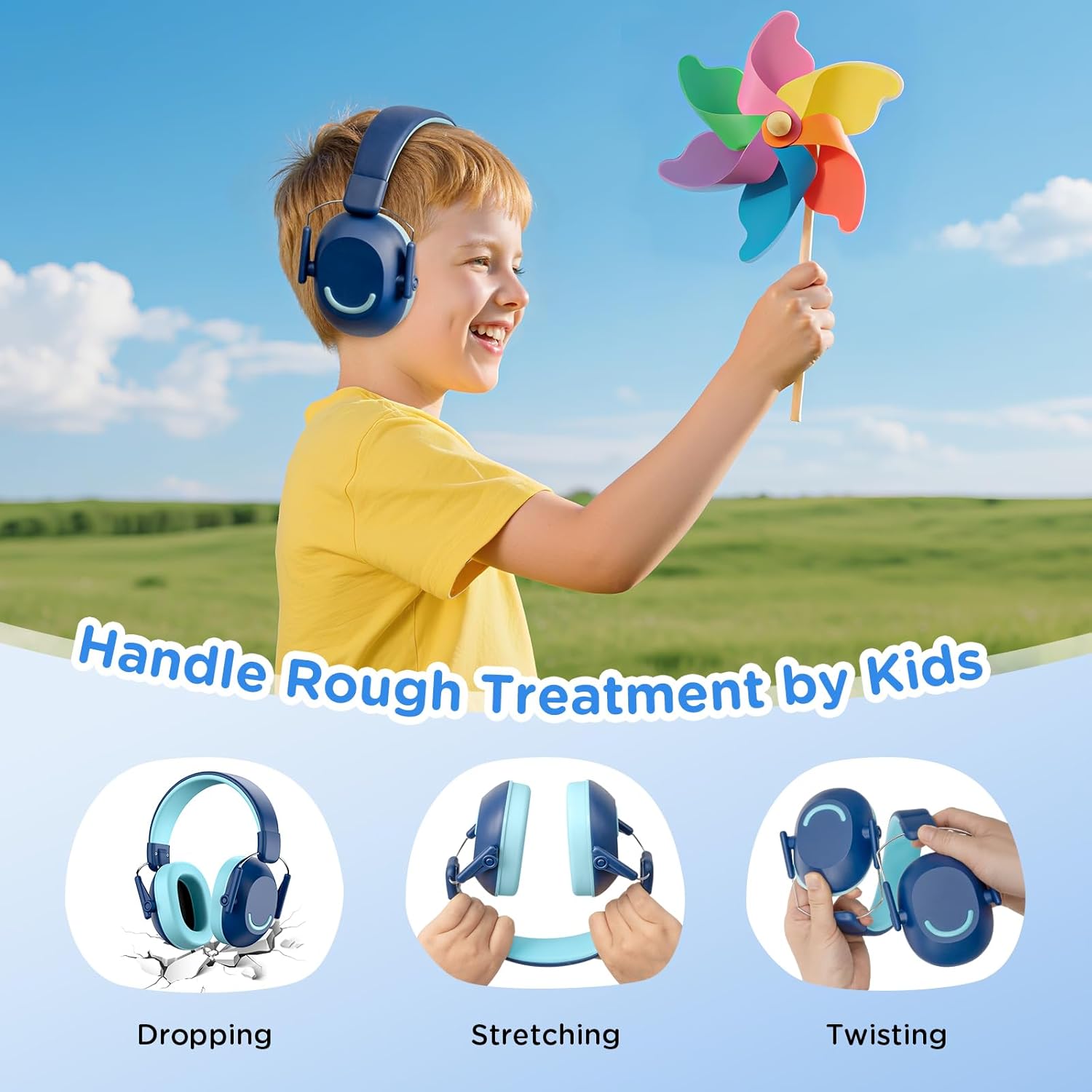 Thumbnail 4 de Link Dream Dream Ear Defenders for Children (Kids) – SNR 30dB noise cancelling headphones for ages 3–16, for autism & shooting