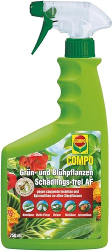 Detalle de COMPO Grün- und Blühpflanzen Schädlings-frei AF 750ml – Hochwirksamer Schutz für Zierpflanzen