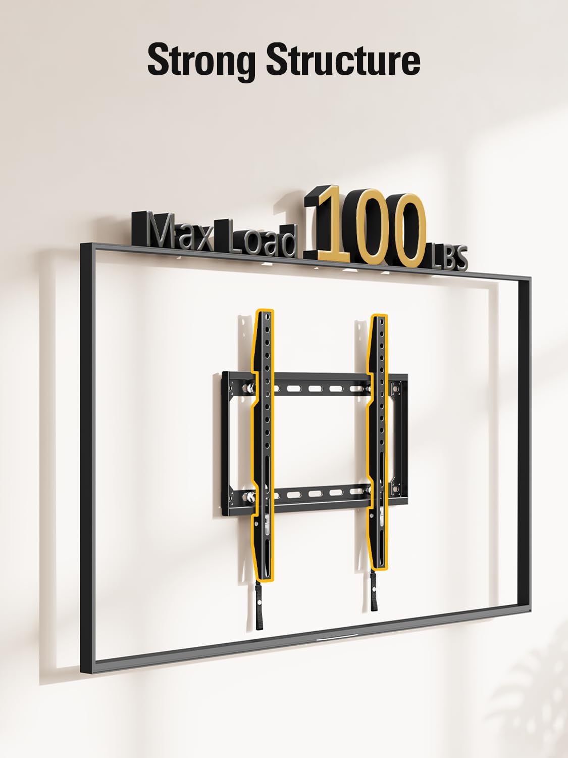 Thumbnail 2 de Mounting Dream MD2361-K Fixed TV Wall Mount, Low-Profile, Up to 100 lbs