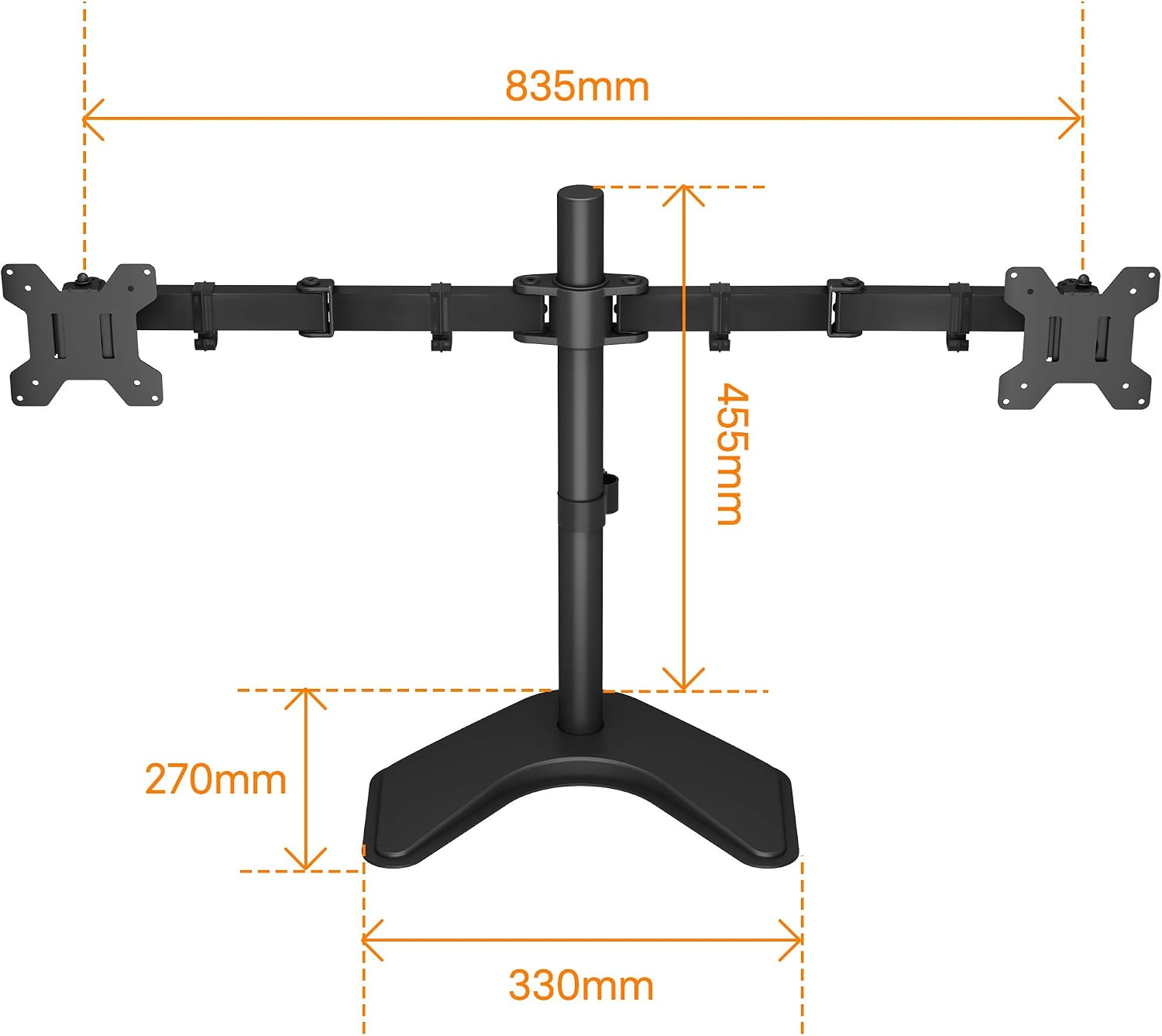 Thumbnail 6 de BONTEC Dual Monitor Stand 13–27" 10kg
