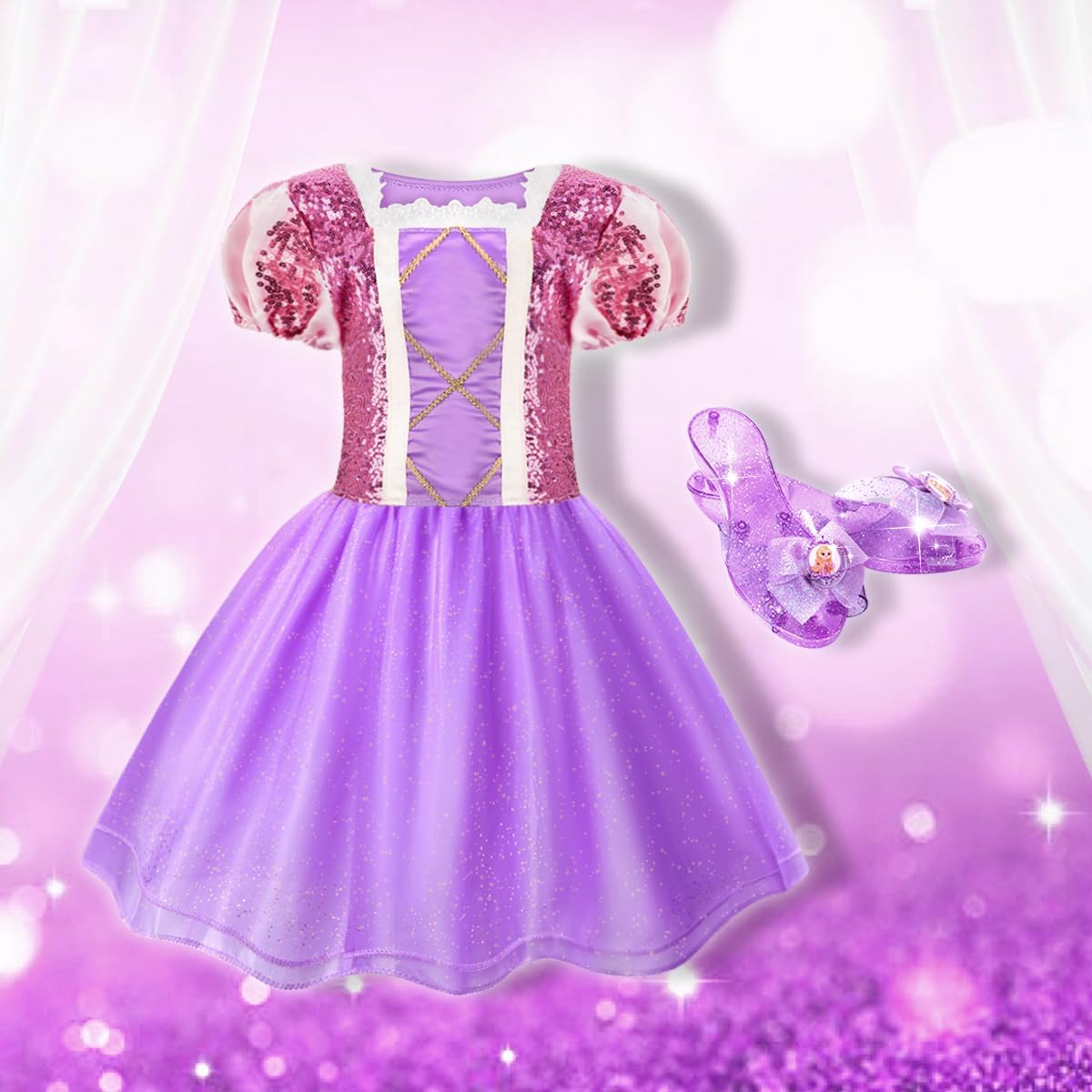 Detalle 2 de Princess dress up set 16 pieces
