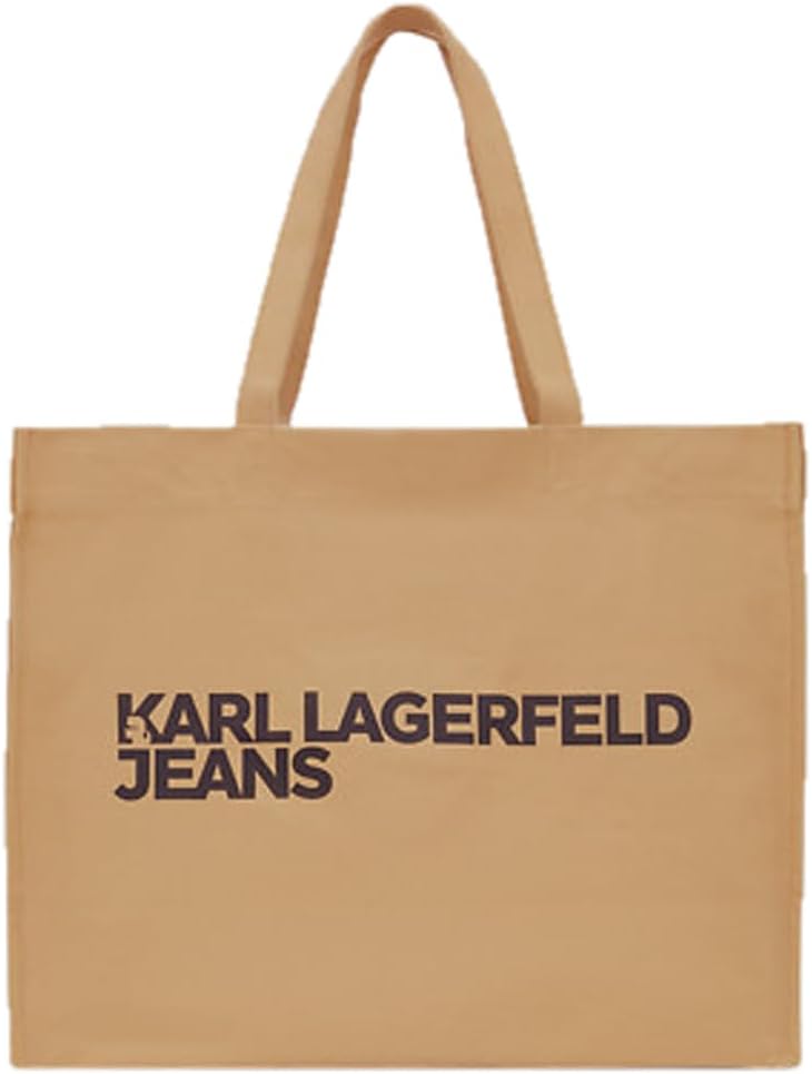 Detalle de KARL LAGERFELD JEANS Damen Essential Logo Shopper – Zinfandel