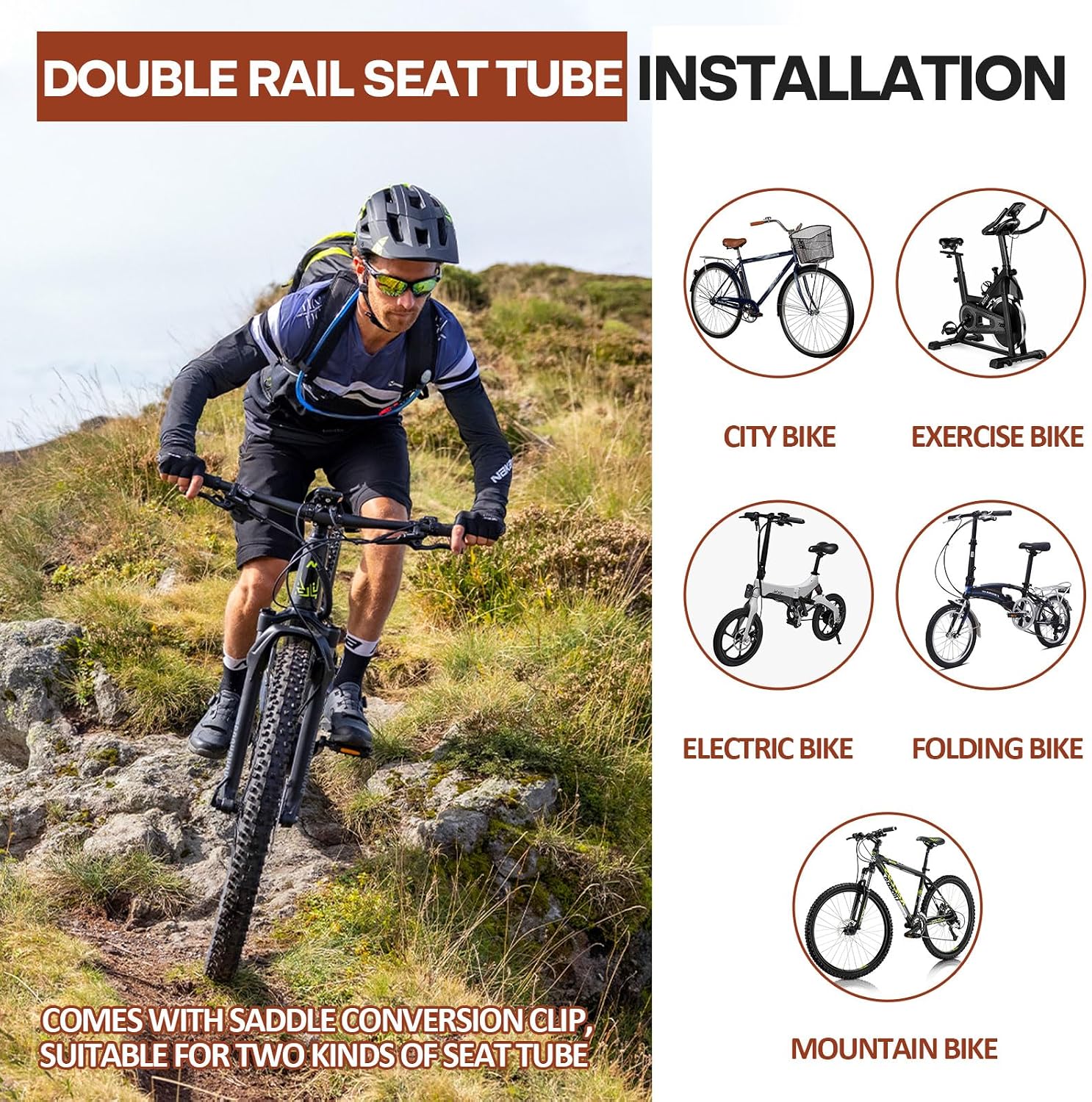 Thumbnail 5 de Bequemer ergonomischer Fahrradsattel