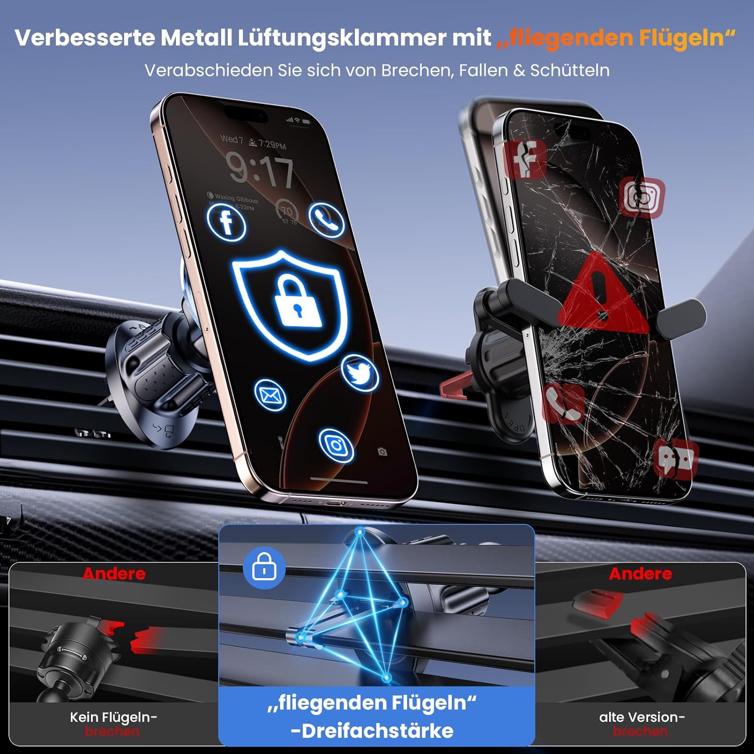 Detalle 2 de Coneclat Handyhalterung Auto 22 N55