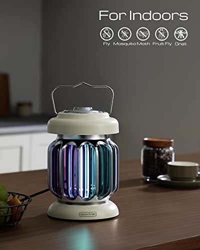 Detalle de GeckoMan Spettro Ibrido: Lampada Antizanzare da Esterno e Interno – Dal tramonto all'alba, 1-Pack
