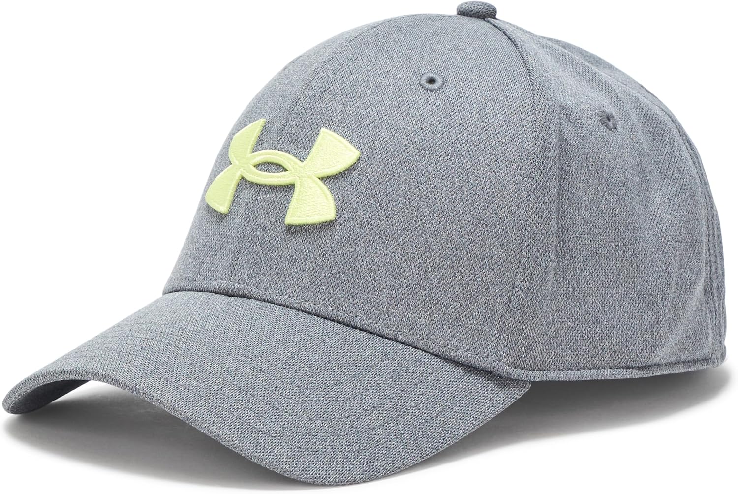 Detalle 2 de Under Armour Blitzing Low Stretch Fit Cap – Black/Blanco, M/L