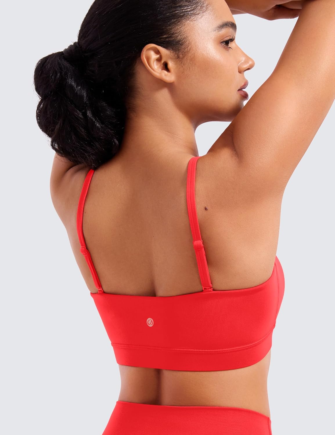 Detalle de CRZ YOGA Butterluxe Reggiseno Sportivo Donne con Cinghia Regolabile e Tecnoimbottito, Senza Fili
